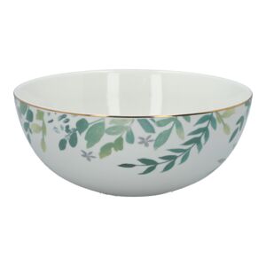 R2S Elegant Round Shaped Dishwasher Safe Amazonia Dinner Bowl Multicolor 22cm